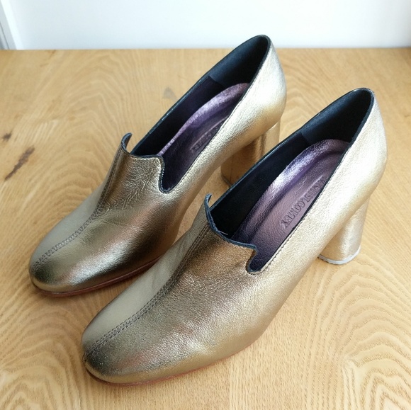 Rachel Comey Pewter Gold May Pump - Picture 4 of 8